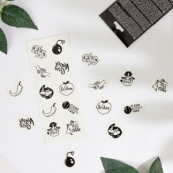 SECRET PLAY - SET DI 10 TATUAGGI TEMPORANEI DELLA COLLEZIONE SPICY 2