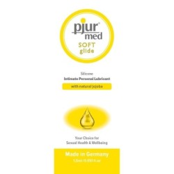 PJUR - LUBRIFICANTE AL SILICONE MED SOFT GLIDE 1.5 ML