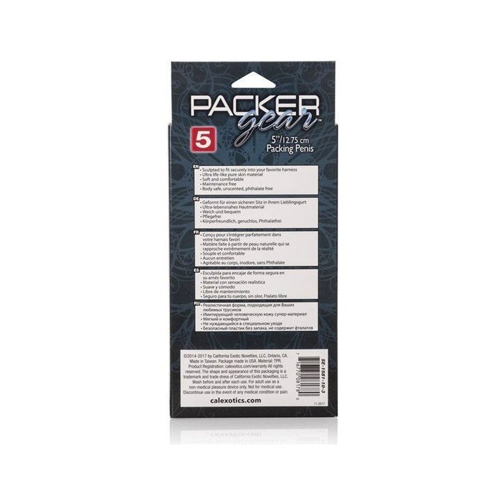 CALEXOTICS - IMBALLAGGIO PENE MARRONE 14.5 CM