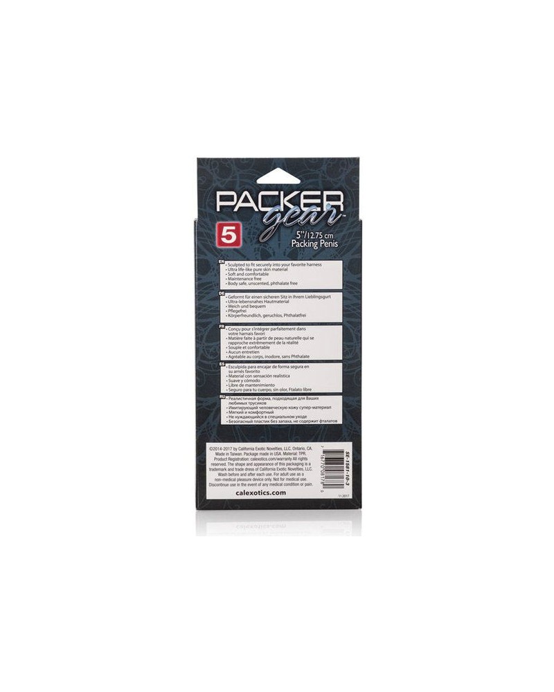 CALEXOTICS - IMBALLAGGIO PENE MARRONE 14.5 CM