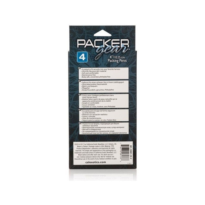 CALEXOTICS - IMBALLAGGIO PENE MARRONE 12.75 CM