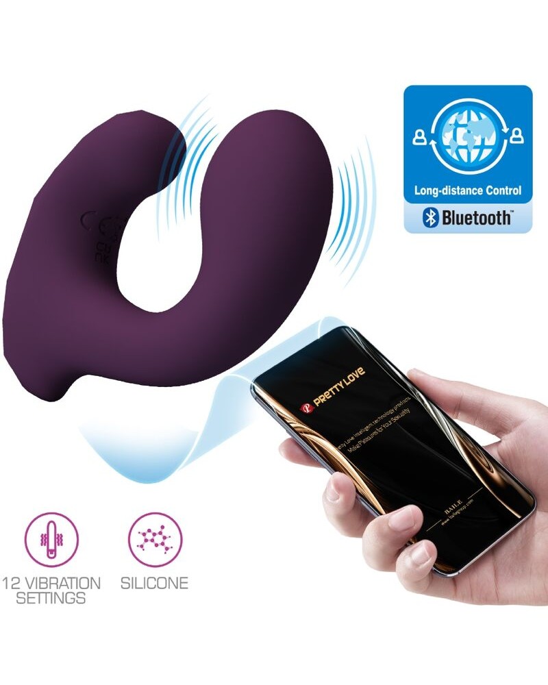 PRETTY LOVE - BILLY TELECOMANDO VIBRAZIONE VIOLA APP GRATUITA