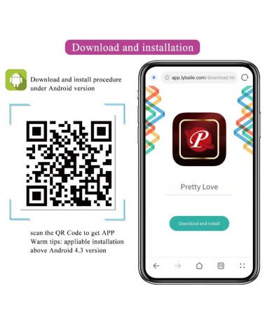 PRETTY LOVE - BILLY TELECOMANDO VIBRAZIONE VIOLA APP GRATUITA