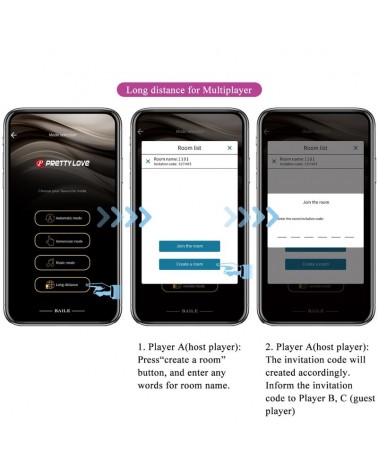 PRETTY LOVE - BILLY TELECOMANDO VIBRAZIONE VIOLA APP GRATUITA
