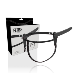 FETISH SUBMISSIVE HARNESS - SILICONE NERO 15 CM 2