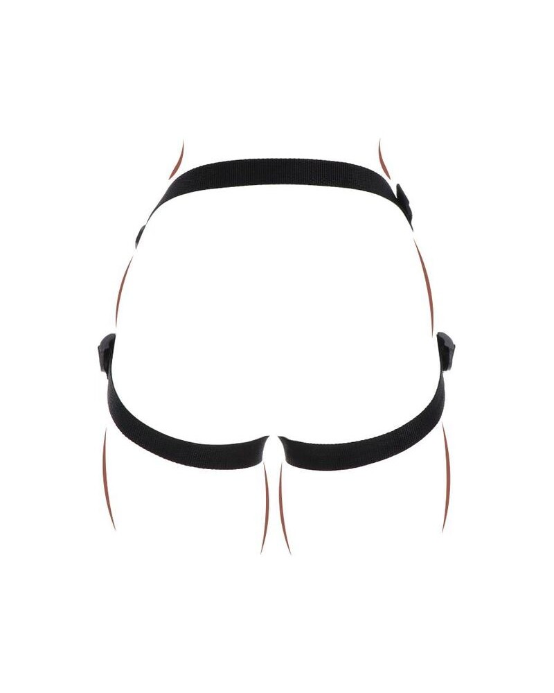 GET REAL - IMBRAGATURA CON CINTURINO NERA