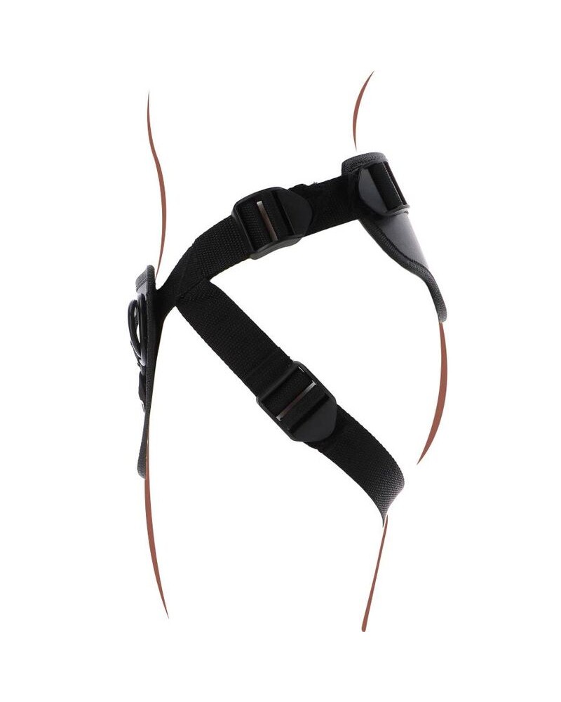 GET REAL - IMBRACATURA DELUXE CON CINTURINO NERO