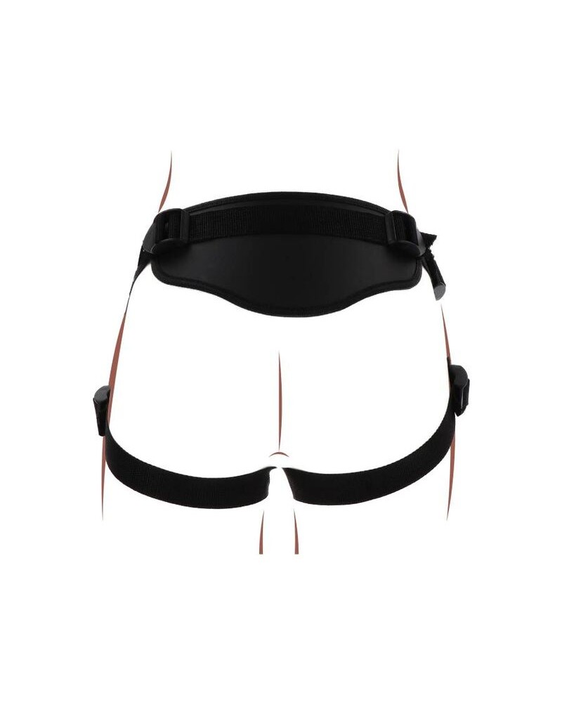 GET REAL - IMBRACATURA DELUXE CON CINTURINO NERO