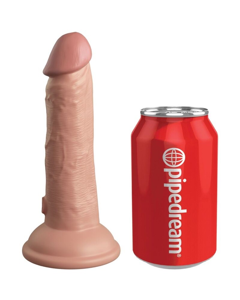 KING COCK - ELITE IMBRAGATURA REGOLABILE CON DILDO 15.2 CM PER PRINCIPIANTI
