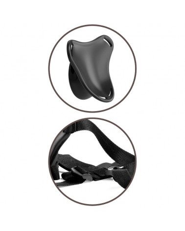 KING COCK - ELITE IMBRAGATURA REGOLABILE CON DILDO 15.2 CM PER PRINCIPIANTI