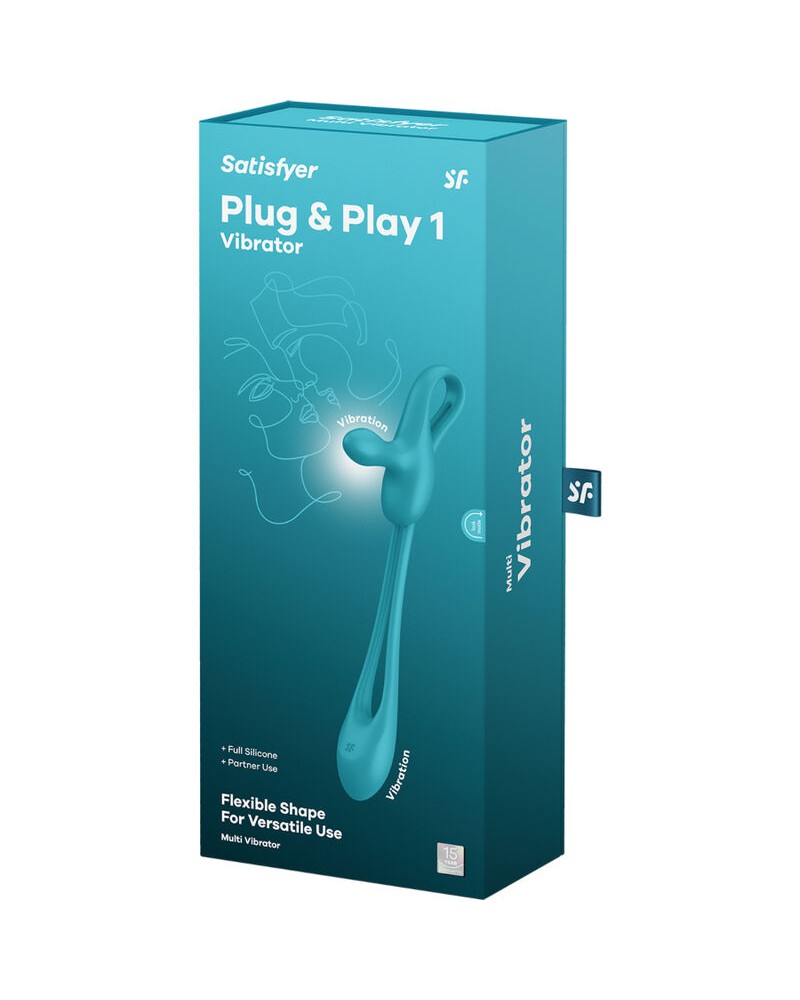 SATISFYER - PLUG  PLAY 1 MULTIVIBRATORE FLESSIBILE