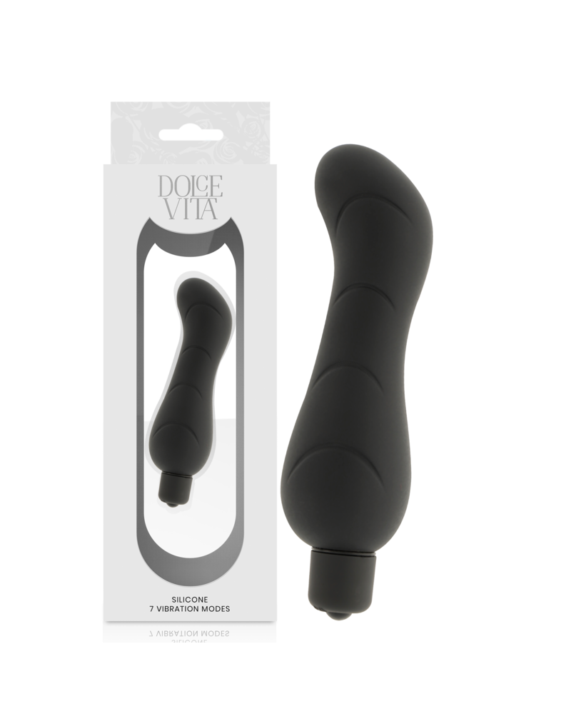 DOLCE VITA - G-SPOT BLACK SILICONE