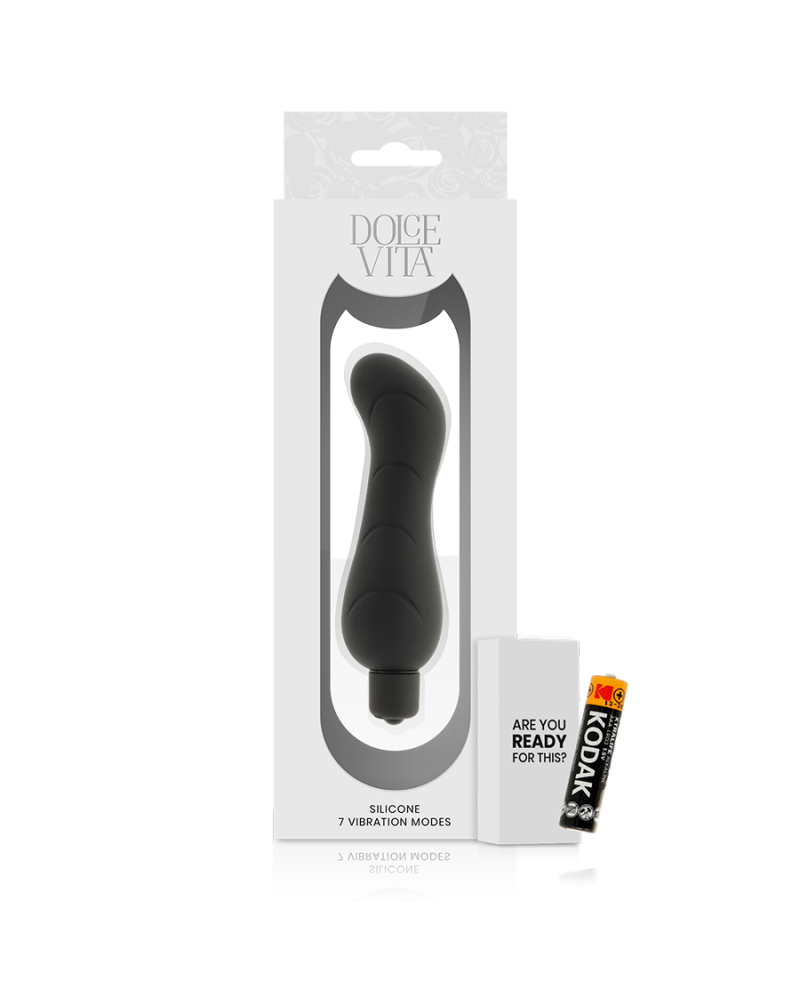 DOLCE VITA - G-SPOT BLACK SILICONE