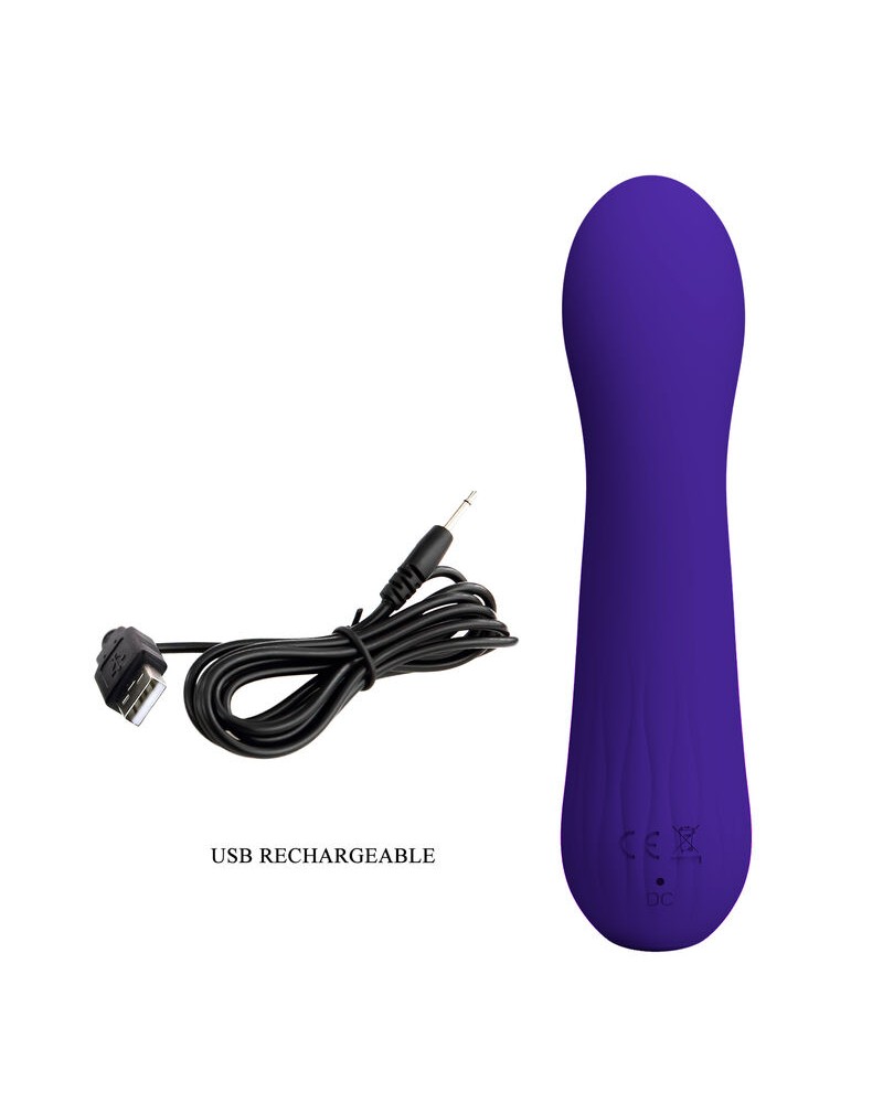 PRETTY LOVE - VIBRATORE RICARICABILE FAUN VIOLA