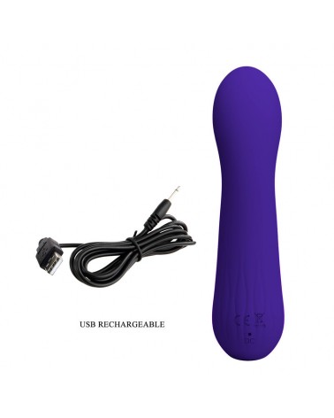 PRETTY LOVE - VIBRATORE RICARICABILE FAUN VIOLA