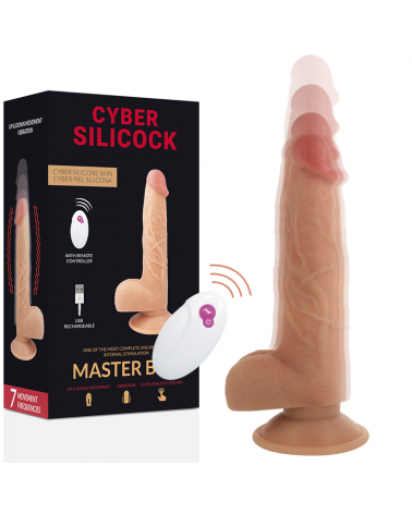 CYBER SILICOCK - TELECOMANDO REALISTIC MASTER BEN 23.88 CM -O- 4.3 CM