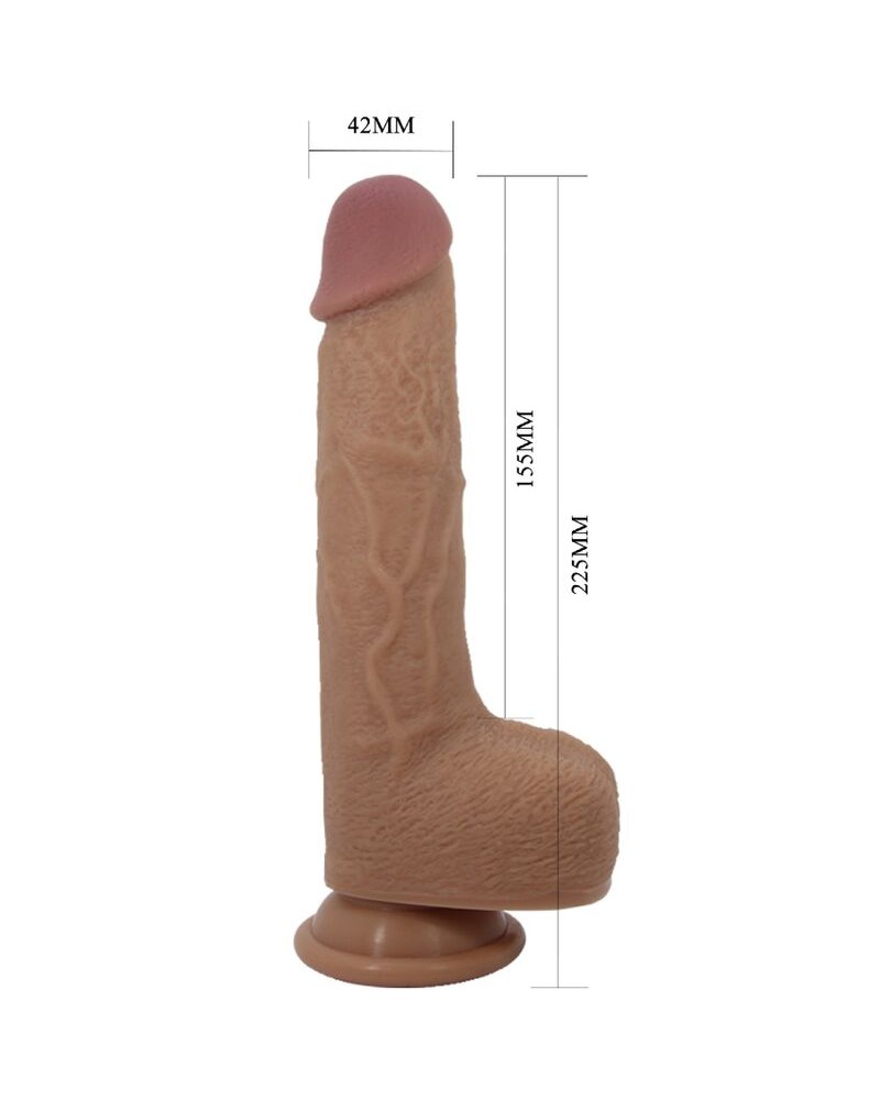 PRETTY LOVE - VIBRATORE DILDO REALISTICO TOMMY 22.5 CM