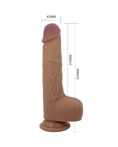 PRETTY LOVE - VIBRATORE DILDO REALISTICO TOMMY 22.5 CM