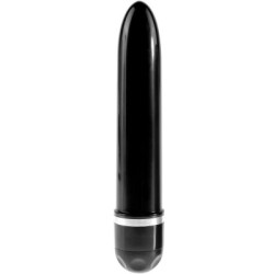 KING COCK - VIBRATORE RIGIDO REALISTICO 17.8 CM NATURALE 2