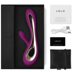 LELO - VIBRATORE SORAYA 2 RABBIT DEEP ROSE 2