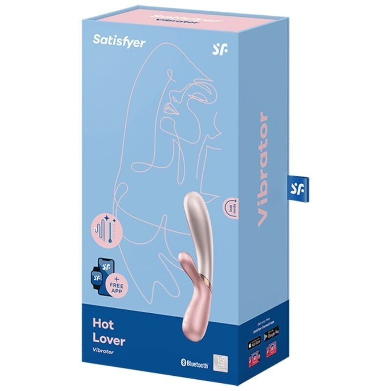SATISFYER - VIBRATORE HOT LOVER ROSA  BEIGE