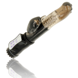 OHMAMA - VIBRATORE ROTATORE CON STIMOLATORE DEL CLITORIDE DELFIN 2