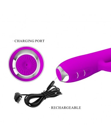 PRETTY LOVE - VIBRATORE VENTOSA RICARICABILE REGINA VIOLA