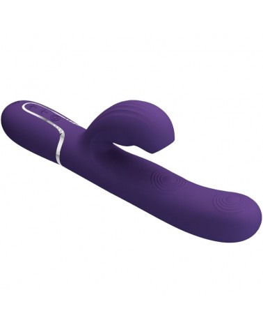 PRETTY LOVE - PERLITA VIBRATORE G-SPOT 3 IN 1 MULTIFUNZIONE VIOLA