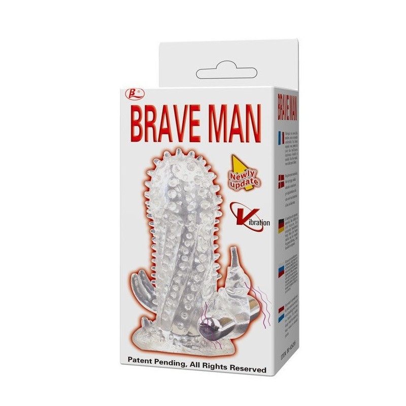 BAILE - ESTENSIONE DEL PENE VIBRATORE BRAVE MAN RABBIT