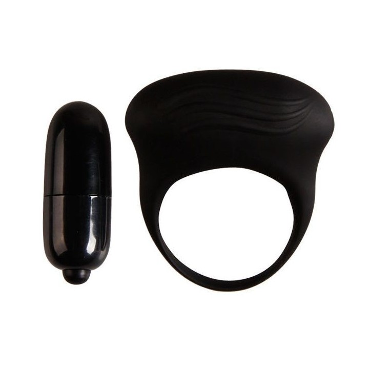 PRETTY LOVE - BERTRAM ANELLO VIBRATORE NERO