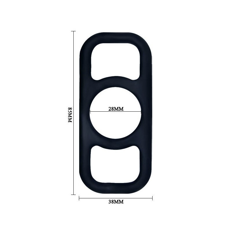 BAILE - ANELLI DA ALLENAMENTO IN SILICONE PER ALLENAMENTO DELLA