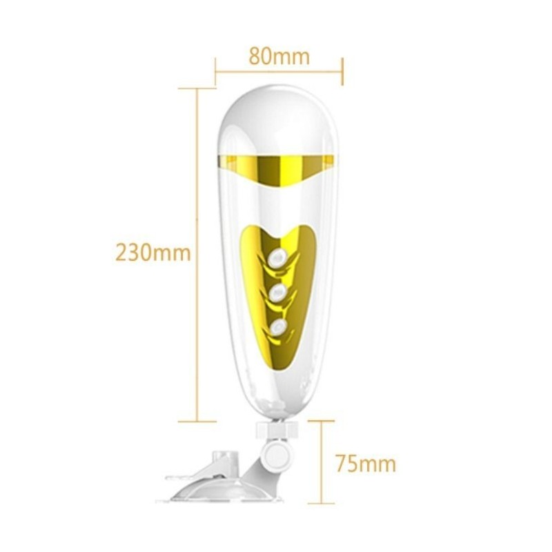 PRETTY LOVE - MASTURBATORE MASCHILE CON VIBRAZIONE E SUONO SALLY