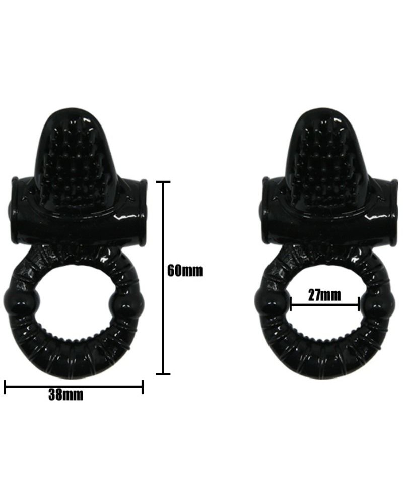 BAILE - ANELLO VIBRANTE SWEET RING CON CONIGLIO STRUTTURATO