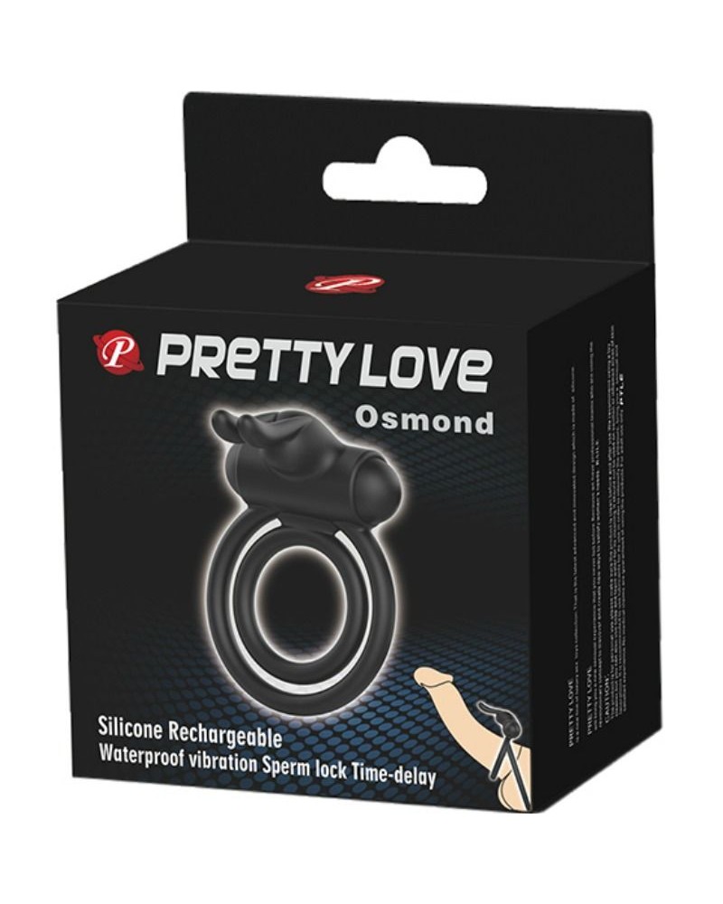 PRETTY LOVE - ANELLO VIBRATORE IN SILICONE OSMOND