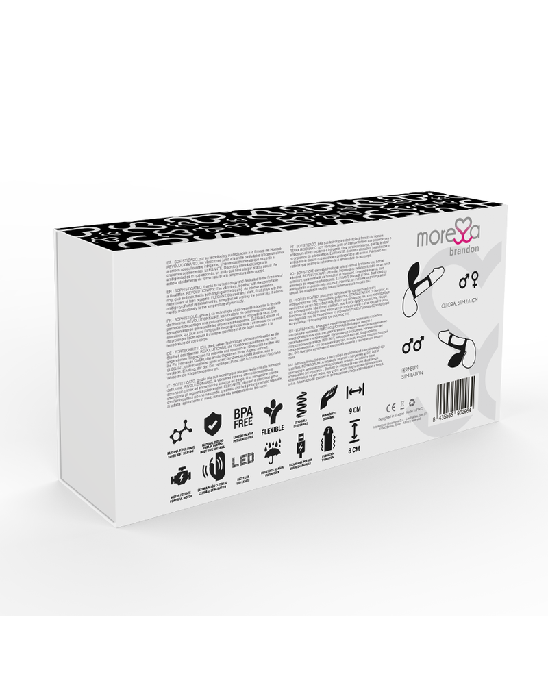 MORESSA - ANELLO VIBRATORE BRANDON CON COPERCHIO