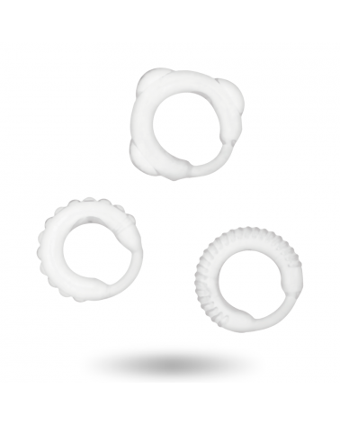 ADDICTED TOYS - SET C-RING TRASPARENTE