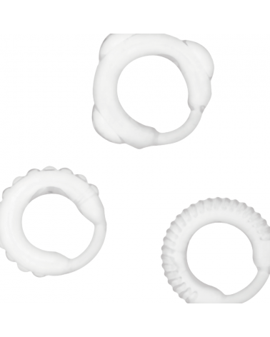 ADDICTED TOYS - SET C-RING TRASPARENTE