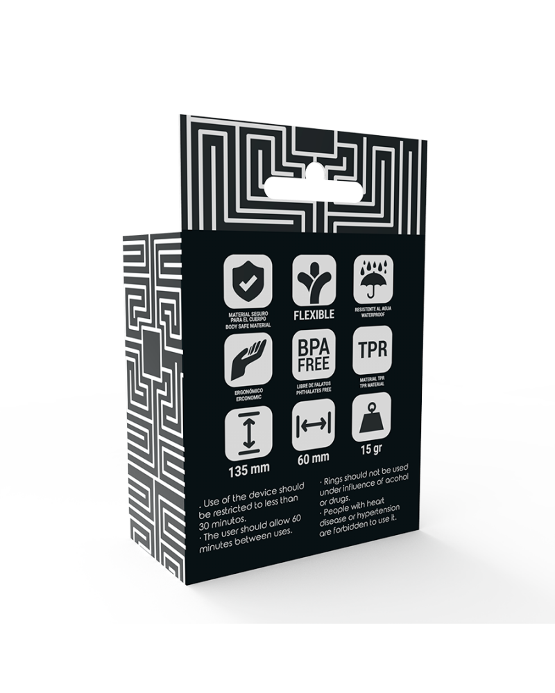 ADDICTED TOYS - SET C-RING TRASPARENTE