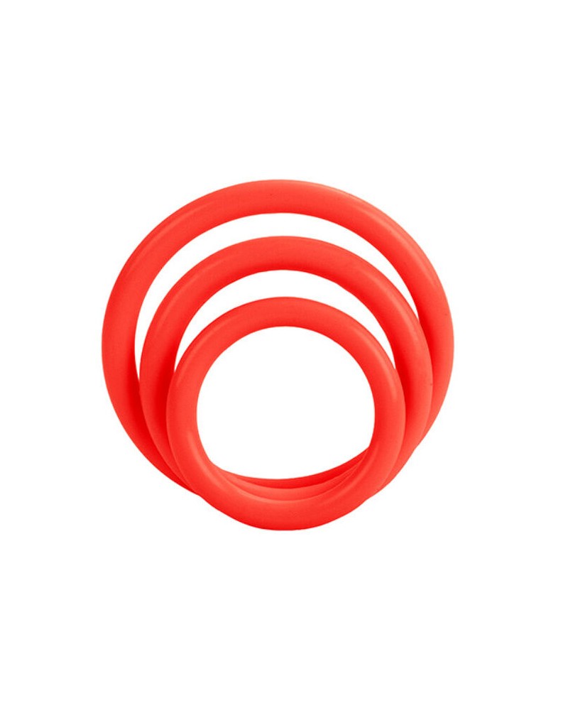 CALEXOTICS - SET TRI-ANELLI ROSSO