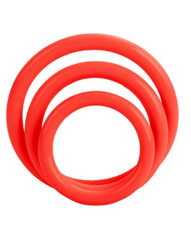 CALEXOTICS - SET TRI-ANELLI ROSSO