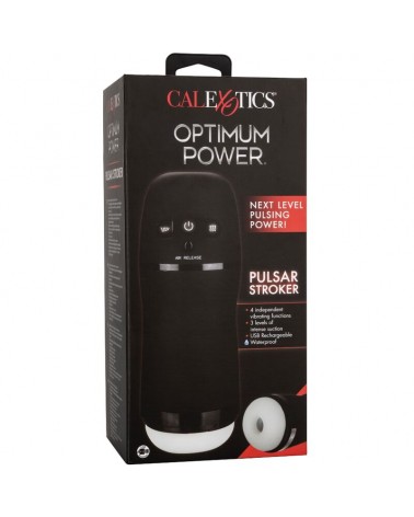 CALEXOTICS - OPTIMUM POWER STROKER FUNZIONI VIBRANTE E ASPIRANTE