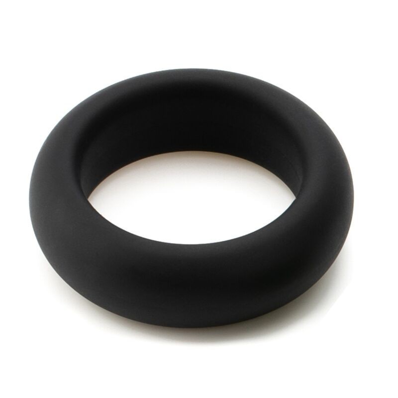 JE JOUE - ANELLO FALLICO IN SILICONE MASSIMA ELASTICIT - NERO