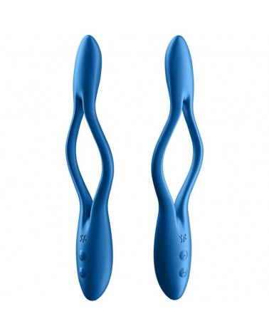 SATISFYER - GIOCO ELASTICO MULTI VIBRATORE BLU