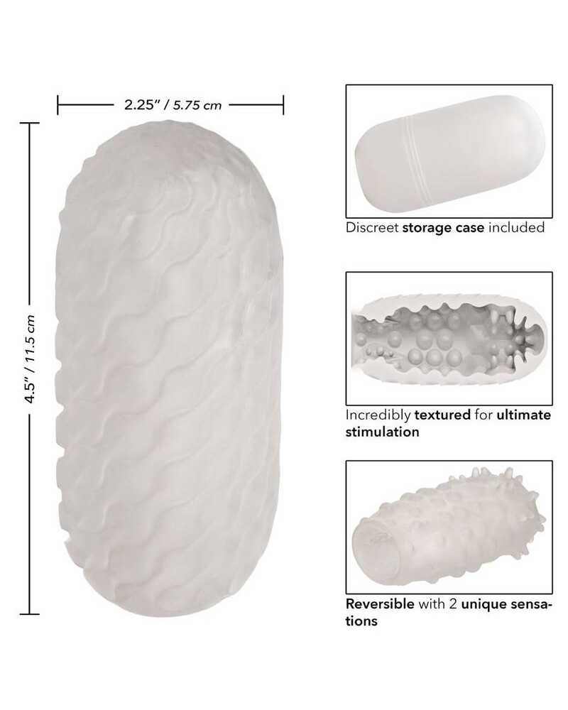 CALEXOTICS - NUBBY STROKER REVERSIBILE