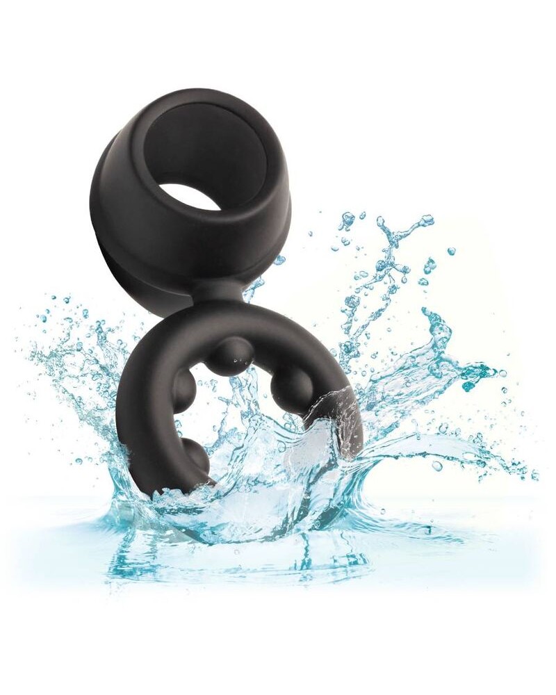 CALEXOTICS - ANELLO ALPHA DUAL MAGNUM NERO