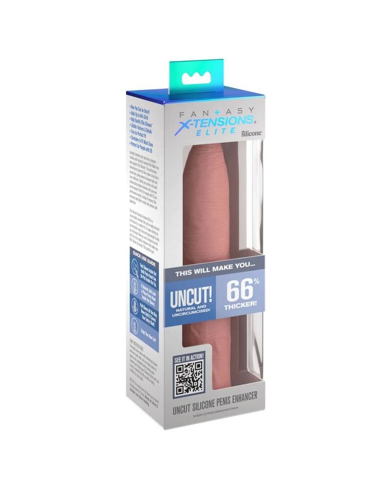 FANTASY X- TENSIONS - PIPEDREAMS PROLUNGA MANICA NON TAGLIATA 17,78 CM PELLE