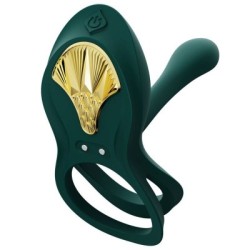ZALO - ANELLO PER COPPIE VIBRANTI BAYEK VERDE 2