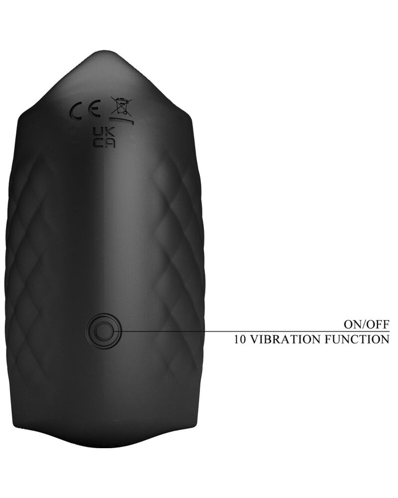 PRETTY LOVE - MASTURBATORE MANUALE PER GHIANDOLA VIBRATORE RICARICABILE