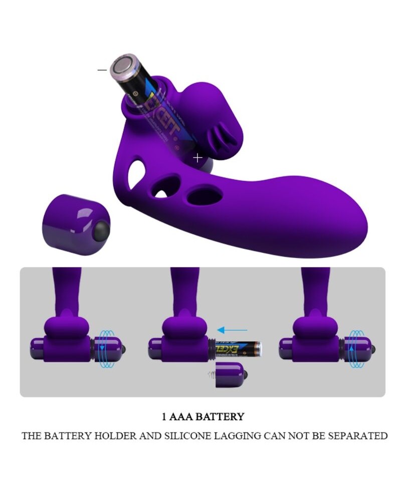 PRETTY LOVE - COPERTURA PER DITA VIBRATORE ORLANDO VIOLA