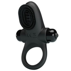 PRETTY LOVE - ANELLO VIBRATORE II PER IL PENE NERO 2